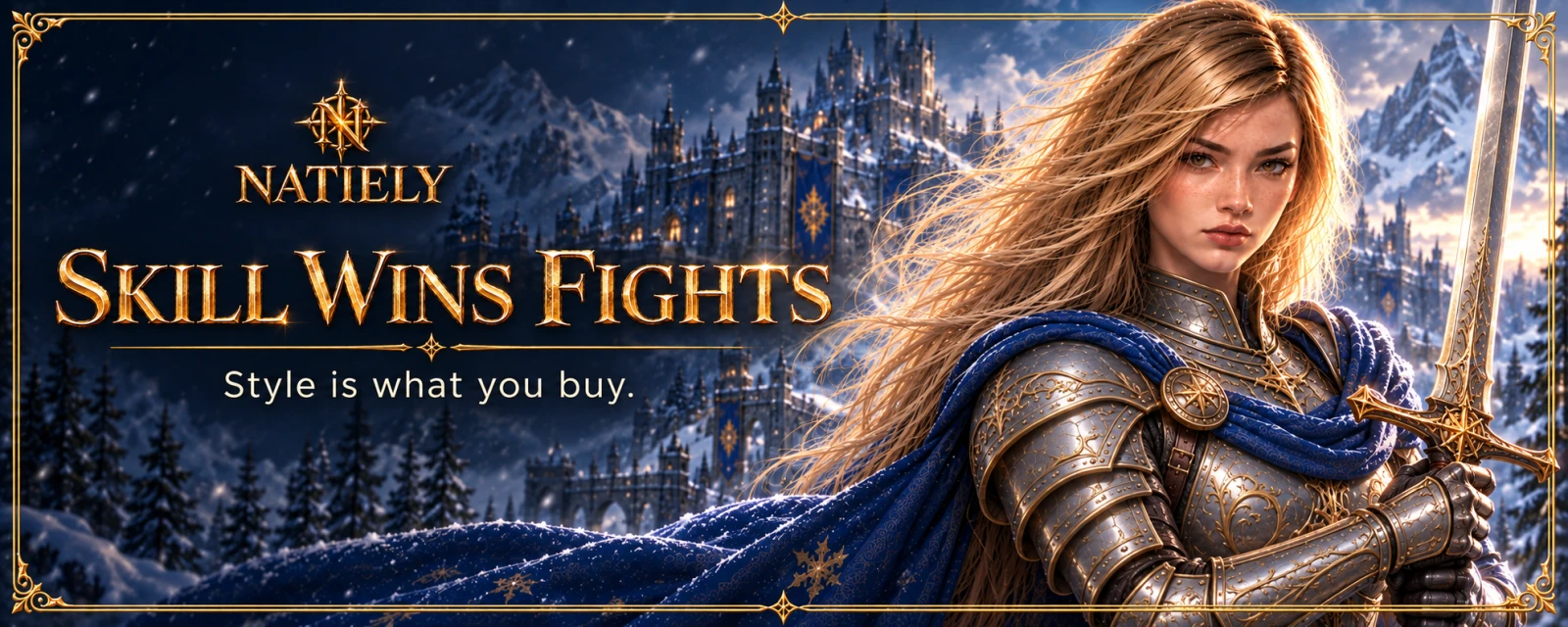 Skill wins fights. Style is what you buy.