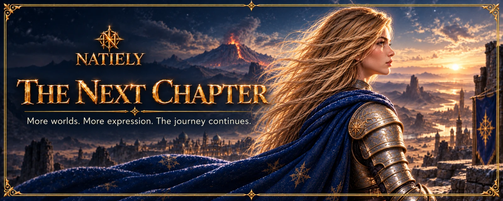More worlds. More expression. The journey continues.